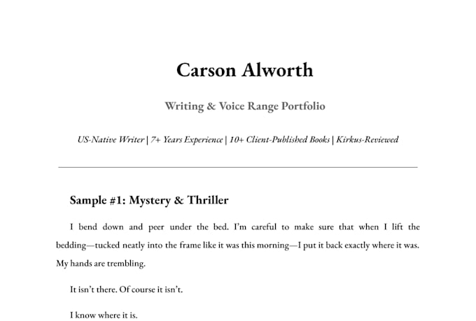 write a chilling horror story or creepypasta
